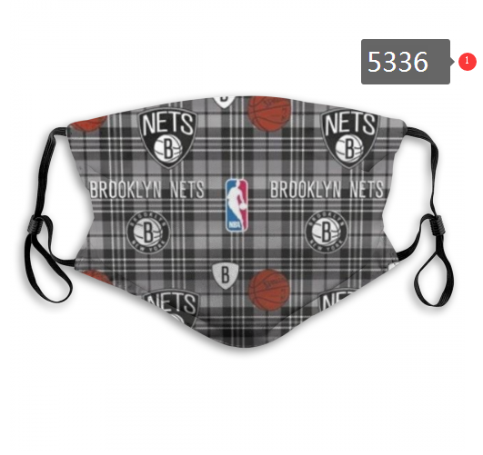 2020 NBA Brooklyn Nets #2 Dust mask with filter->nba dust mask->Sports Accessory